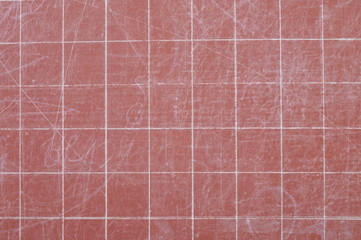 Fototapeta premium Red scholastic board