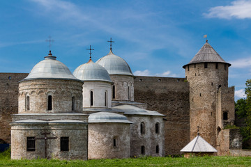 Fototapeta na wymiar Church in a fortress
