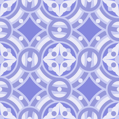 Seamless vintage background pattern in lilac
