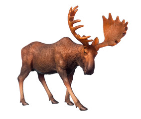 Figure of a moose