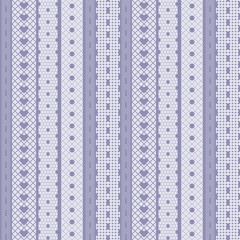 Lace ribbons vector fabric seamless pattern