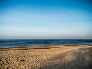 Baltic beach at day light