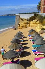 Armacao De Pera Beach on the Algarve