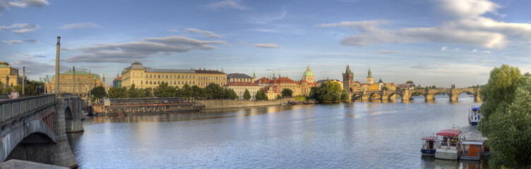 Panorama of Prague, Czech Republic