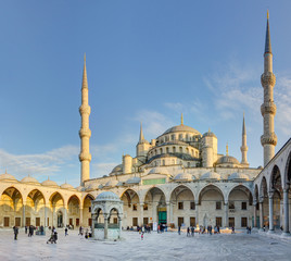 Blue mosque (Sultan Ahmed Mosque), Istanbul, Turkey