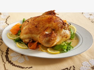 roasted chicken for dinner