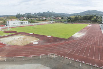 Fototapeta premium rugby field