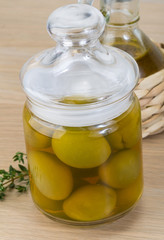 Green olives