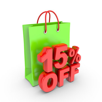 Discount on purchase of 15 percent.
