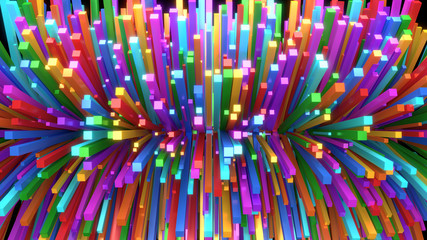 background: multicolored rectangles