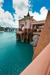 Buildings detail of Altlantis Bahamas