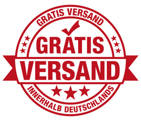 Gratis Versand - innerhalb Deutschlands