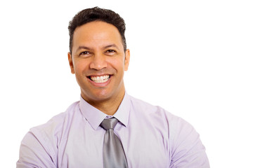 midddle aged business man close up