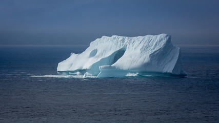 Iceberg in the Atlantic Ocean