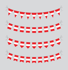 Fototapeta premium austrian bunting