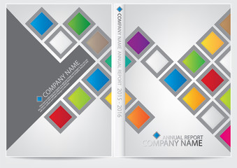 Annual report cover design