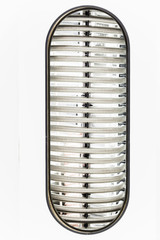 corrugation metal pipe for heat exchanger