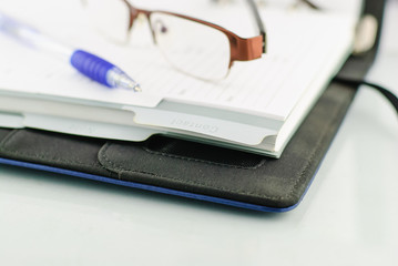 Ballpoint pen on paper