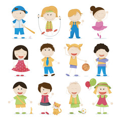 Cute Cartoon Kids