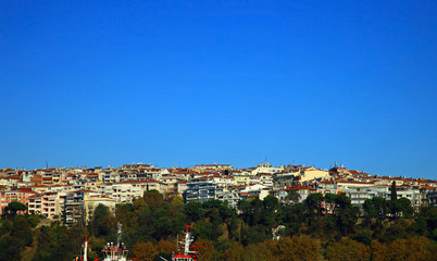 Fototapeta premium View of the Uskudar, Istanbul.