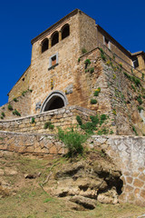 Obraz premium Ingresso Civita di Bagnoregio