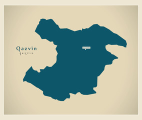 Modern Map - Qazvin IR