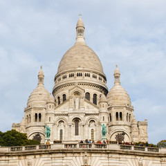 Basilica Sacre Couer at Montmartre in Paris, France