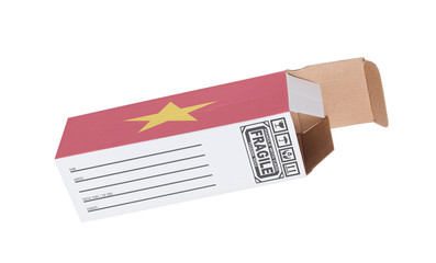 Concept of export - Product of Vietnam