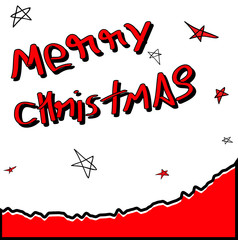 Retro Merry Christmas Card