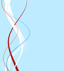 Wave Lines Background