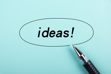 Ideas concept