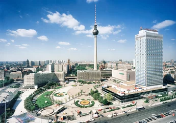 Gordijnen Alexanderplatz bei Tag © Meyerfoto