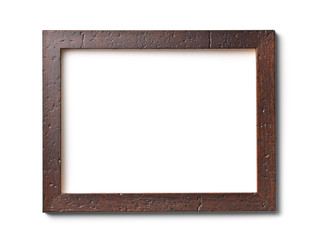 old wooden frame