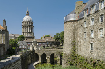 The dome of the Basilica of Notre Dame
