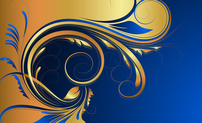 Decorative Flourish Template Design