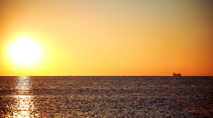 landscape of Sea sunrise