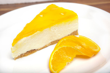 Orange cheesecake