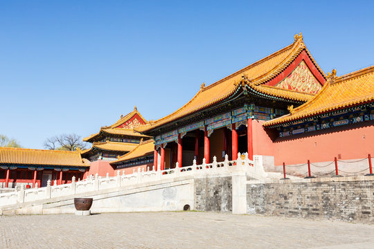 Beijing Forbidden City traditional Chinese architecture