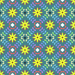 Spring floral pattern