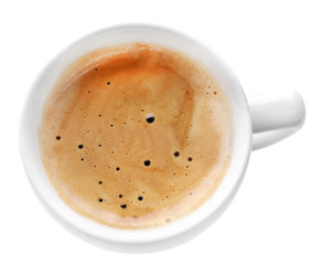 Cup of coffee, closeup