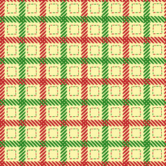 Seamless plaid pattern