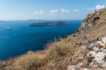 Fototapeta na wymiar Santorini, panorama 4