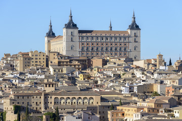 Fototapeta na wymiar Alcazar of Toledo (Spain)
