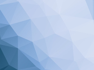 Obraz premium modern blue and white triangular background