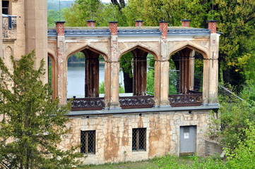 Seitenansicht Schloß Babelsberg
