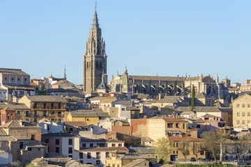 Fototapeta na wymiar Cathedral of Toledo (Spain)