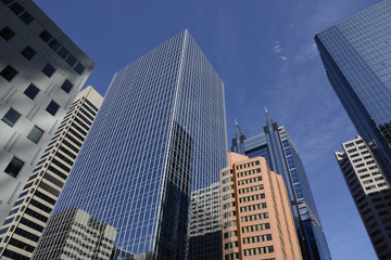 Fototapeta na wymiar Calgary Financial District