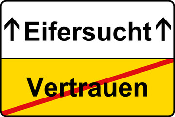 Schluss mit Vertrauen. Jetzt ist Eifersucht angesagt