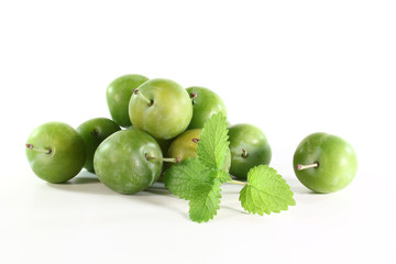 frische Mirabellen