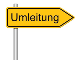 Umleitungswegweiser